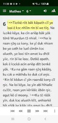 Dinka, Rek Bible android App screenshot 3